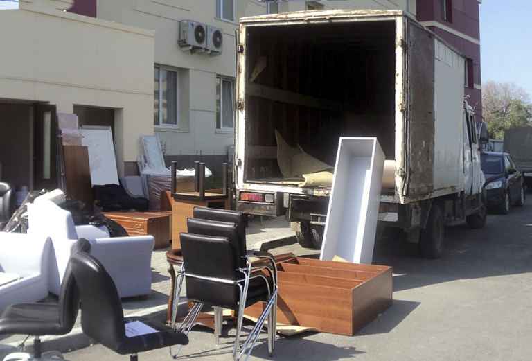 Заказ авто для перевозки мебели : Средние коробки из Кургана в Томск